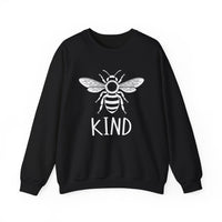 Load image into Gallery viewer, "Bee Kind" 1 - Gildan 18000 Crewneck Sweatshirt