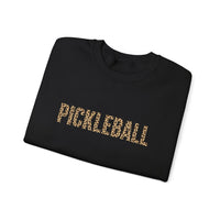 Load image into Gallery viewer, "Pickleball Leopard" 2 - Gildan 18000 Crewneck Sweatshirt