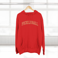 Load image into Gallery viewer, "Pickleball Leopard" 1 - Lane Seven LS14001 Premium Hooded Sweatshirt