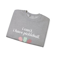 Load image into Gallery viewer, "Can't Pickleball" 4 - I Can't I Have Pickleball - Gildan 18000 Crewneck Sweatshirt