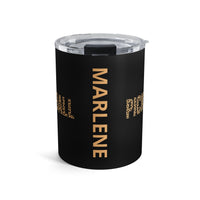 Load image into Gallery viewer, "Pickleball Leopard" 2 - Tumbler 10oz - PERSONALIZED