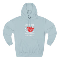 Load image into Gallery viewer, "Cute Enough To Stop Your Heart Skilled Enough To Restart It" 4 - Lane Seven LS14001 Premium Hooded Sweatshirt