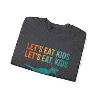 Load image into Gallery viewer, "Let's Eat Kids. Let's Eat, Kids." 1 - Gildan 18000 Crewneck Sweatshirt