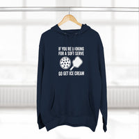 Load image into Gallery viewer, "If You're Looking For A Soft Serve Go Get Ice Cream" 1 - Lane Seven LS14001 Premium Hooded Sweatshirt