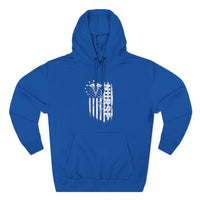Load image into Gallery viewer, "Nurse Flag" 1 - Lane Seven LS14001 Premium Hooded Sweatshirt