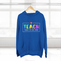 Load image into Gallery viewer, "Teach Them To Be Kind" 2 - Lane Seven LS14001 Premium Hooded Sweatshirt
