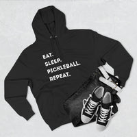 Load image into Gallery viewer, "Eat Sleep Pickleball Repeat" 1 - Lane Seven LS14001 Premium Hooded Sweatshirt