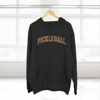Load image into Gallery viewer, "Pickleball Leopard" 1 - Lane Seven LS14001 Premium Hooded Sweatshirt