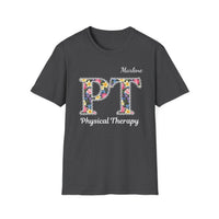 Load image into Gallery viewer, "Physical Therapy" 18a - Women's Tee (Gildan 64000) - PERSONALIZED