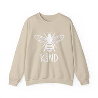 Load image into Gallery viewer, "Bee Kind" 2 - Gildan 18000 Crewneck Sweatshirt