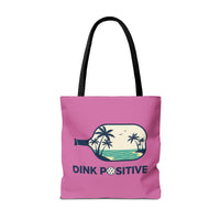 Load image into Gallery viewer, "Dink Positive" 3 - Canvas Tote 18" x 18"