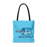 Load image into Gallery viewer, "Dink Positive" 1 - Canvas Tote 18" x 18" - PERSONALIZED