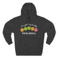 Load image into Gallery viewer, "It's a Good Day To Play Pickleball" 2 - Lane Seven LS14001 Premium Hooded Sweatshirt