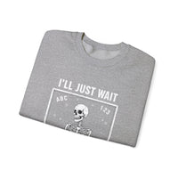 Load image into Gallery viewer, "I'll Just Wait Until It's Quiet" 2 - Gildan 18000 Crewneck Sweatshirt