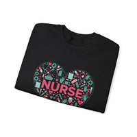 Load image into Gallery viewer, "Nurse Heart Tools" 2 - Gildan 18000 Crewneck Sweatshirt