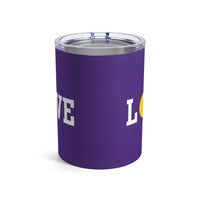 Load image into Gallery viewer, "Love Pickleball" 1 - Yellow - Tumbler 10oz