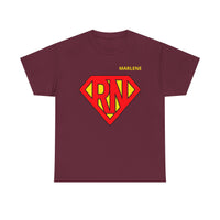 Load image into Gallery viewer, "RN Superhero Shield" 1 - Gildan 5000 Heavy Cotton Tee - PERSONALIZED