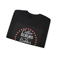 Load image into Gallery viewer, "Coffee Scrubs &amp; Rubber Gloves" 3 - Gildan 18000 Crewneck Sweatshirt