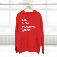 Load image into Gallery viewer, "Eat Sleep Pickleball Repeat" 1 - Lane Seven LS14001 Premium Hooded Sweatshirt