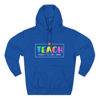 Load image into Gallery viewer, "Teach Them To Be Kind" 2 - Lane Seven LS14001 Premium Hooded Sweatshirt