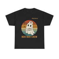 Load image into Gallery viewer, "Boo Boo Crew" 1 - Gildan 5000 Heavy Cotton Tee - PERSONALIZED