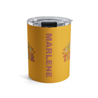 Load image into Gallery viewer, "Teacher. Teach Them. Love Them. Watch Them Grow." 3 - Tumbler 10oz - PERSONALIZED