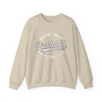 Load image into Gallery viewer, "Livin' That Pickleball Life" 2 - Gildan 18000 Crewneck Sweatshirt