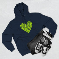 Load image into Gallery viewer, "Pickleballs Heart" 1 - Lane Seven LS14001 Premium Hooded Sweatshirt