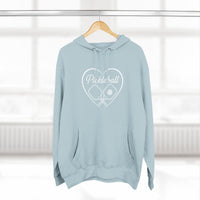 Load image into Gallery viewer, "Pickleball With Heart" 3 - Lane Seven LS14001 Premium Hooded Sweatshirt