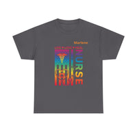 Load image into Gallery viewer, "Nurse Live Love Heal" 2 - Gildan 5000 Heavy Cotton Tee - PERSONALIZED
