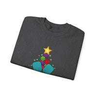 Load image into Gallery viewer, "Pickleball Christmas Tree" 2 - Gildan 18000 Crewneck Sweatshirt