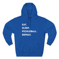 Load image into Gallery viewer, "Eat Sleep Pickleball Repeat" 1 - Lane Seven LS14001 Premium Hooded Sweatshirt