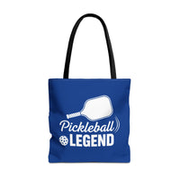 Load image into Gallery viewer, "Pickleball Legend" 1 - Canvas Tote 18" x 18"