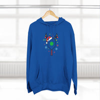 Load image into Gallery viewer, "Pickleball Paddle Santa Hat" 1 - Lane Seven LS14001 Premium Hooded Sweatshirt