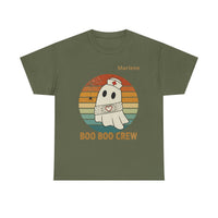 Load image into Gallery viewer, "Boo Boo Crew" 1 - Gildan 5000 Heavy Cotton Tee - PERSONALIZED