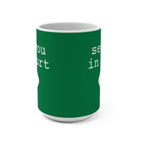 Load image into Gallery viewer, "See You In Court" 1 Pickleball Mug 15 oz Ceramic Crossed Paddles Gift