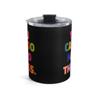 Load image into Gallery viewer, "You Can Do Hard Things" 2 - Tumbler 10oz - PERSONALIZED