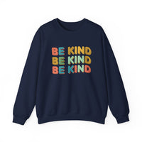Load image into Gallery viewer, "Be Kind Repeated" 2 - Gildan 18000 Crewneck Sweatshirt
