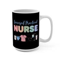 Load image into Gallery viewer, "Licensed Practical Nurse" 2 15oz Ceramic Mug LPN Gift Printed On Demand