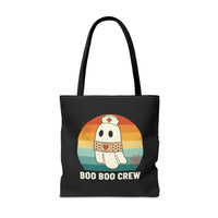 Load image into Gallery viewer, "Boo Boo Crew" 3 - Canvas Tote 18" x 18"