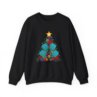 Load image into Gallery viewer, "Pickleball Christmas Tree" 2 - Gildan 18000 Crewneck Sweatshirt