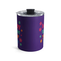 Load image into Gallery viewer, "Happy to See Your Face" 1 - Tumbler 10oz - PERSONALIZED