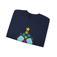 Load image into Gallery viewer, "Pickleball Christmas Tree" 4 - Gildan 18000 Crewneck Sweatshirt