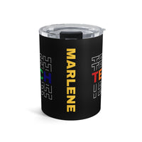 Load image into Gallery viewer, "Teach" Repeat 2 - Tumbler 10oz - PERSONALIZED