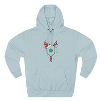 Load image into Gallery viewer, "Pickleball Paddle Santa Hat" 1 - Lane Seven LS14001 Premium Hooded Sweatshirt