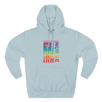 Load image into Gallery viewer, "Nurse Live Love Heal" 2 - Lane Seven LS14001 Premium Hooded Sweatshirt