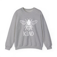 Load image into Gallery viewer, "Bee Kind" 2 - Gildan 18000 Crewneck Sweatshirt