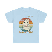 Load image into Gallery viewer, "Boo Boo Crew" 1 - Gildan 5000 Heavy Cotton Tee - PERSONALIZED