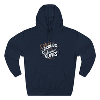 Load image into Gallery viewer, "Coffee Scrubs &amp; Rubber Gloves" 8 - Lane Seven LS14001 Premium Hooded Sweatshirt