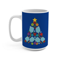 Load image into Gallery viewer, "Pickleball Christmas Tree" 1 - Ceramic Mug 15oz - PERSONALIZED